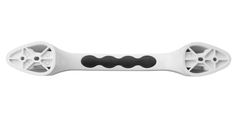 wandbeugel kunststof wit secucare-4