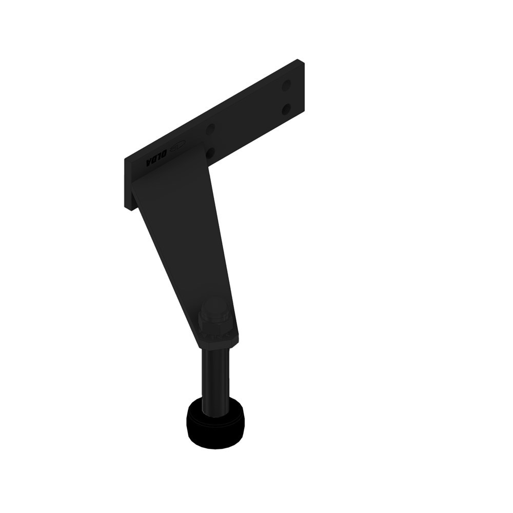 Deurbegrenzer Olda - 73 ZWART RAL 9005