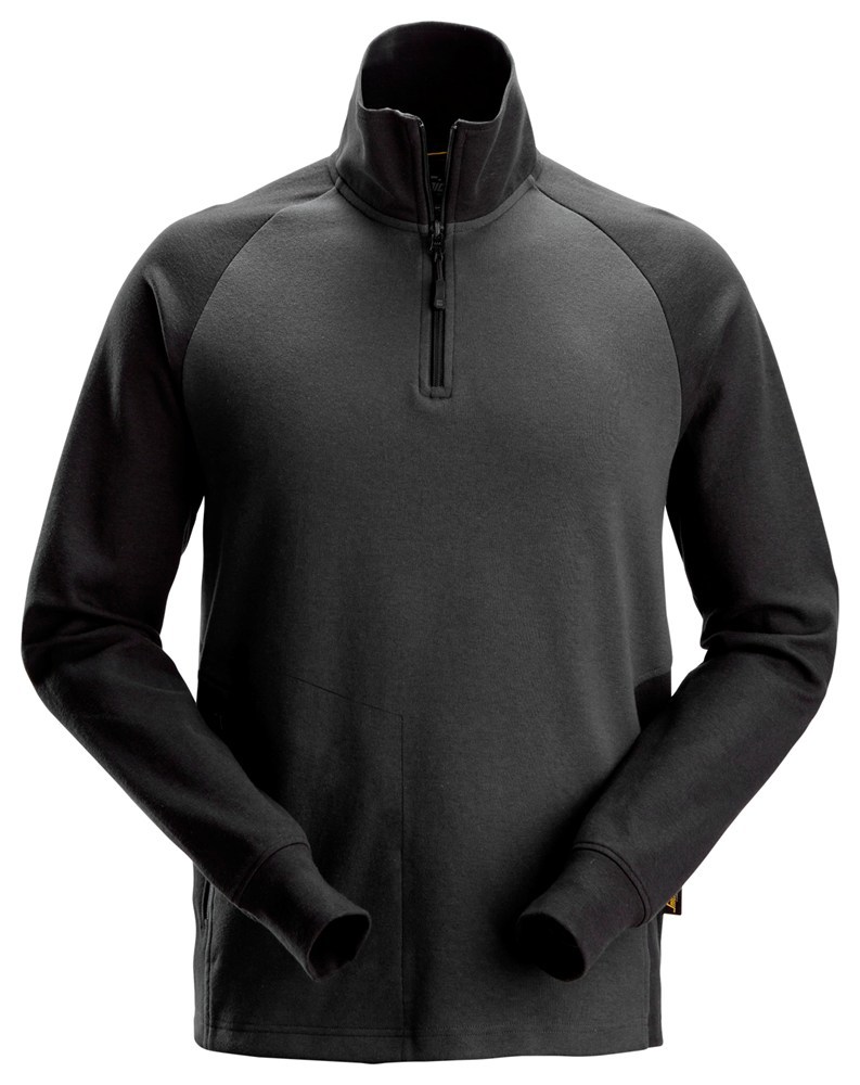 sweatshirt 1/2 zip tweekleurig snickers-7