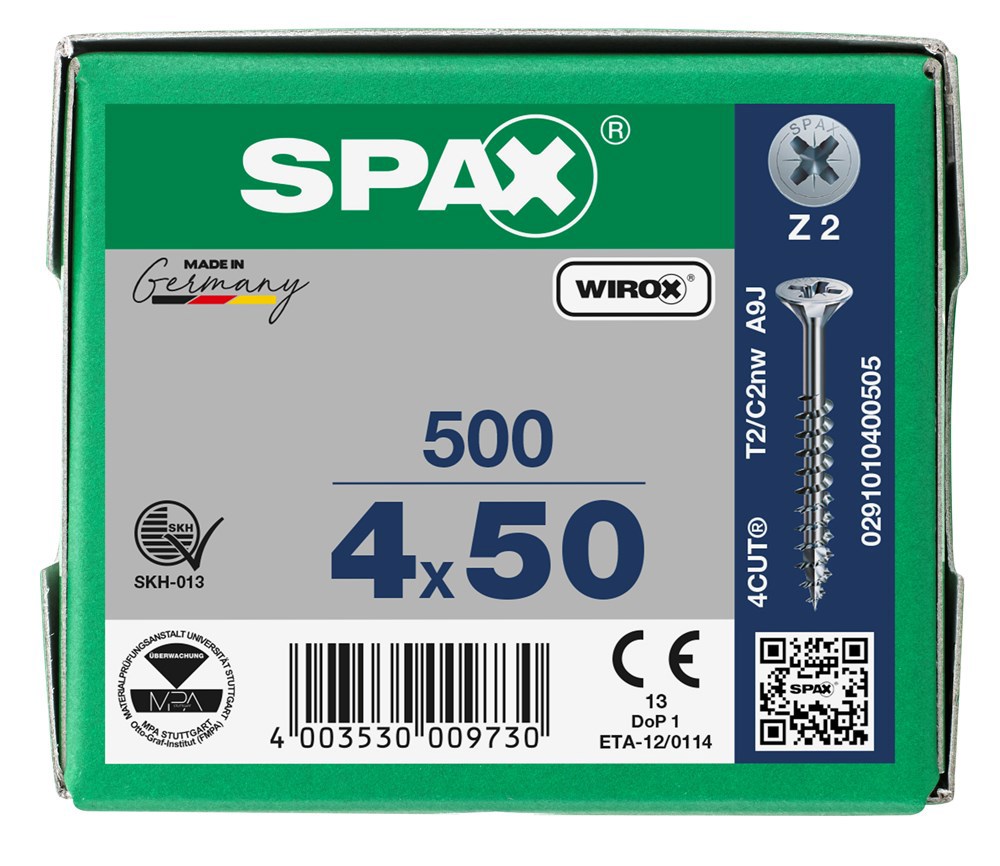 spaanplaatschroef wirox spax-7