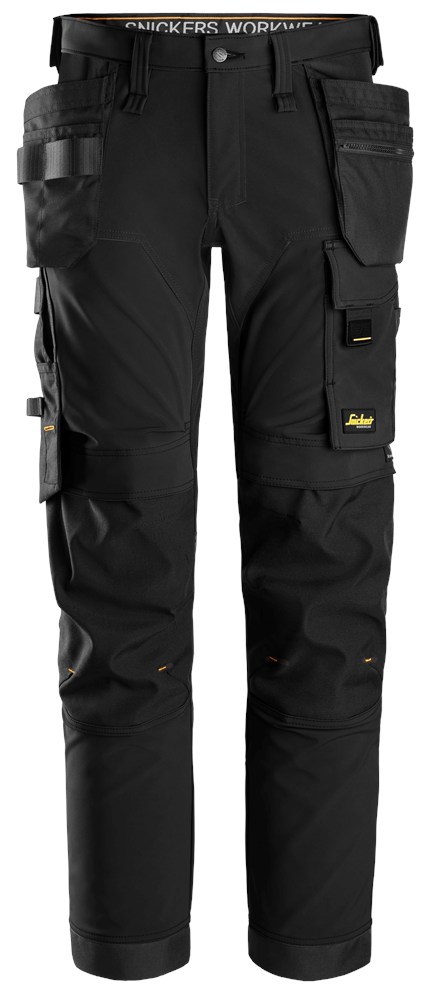 Werkbroek Allroundwork Stretch Snickers - 6275 ZWART 064