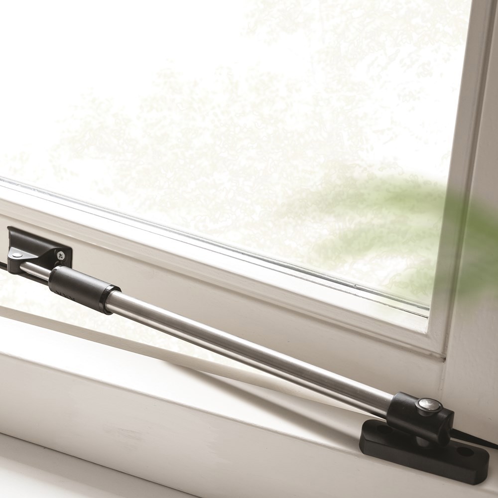 telescoop uitzetter rvs/zwart axa-5