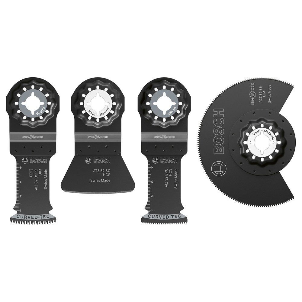 Multizaagbladset Bosch - FLOORING SET à 4 ST