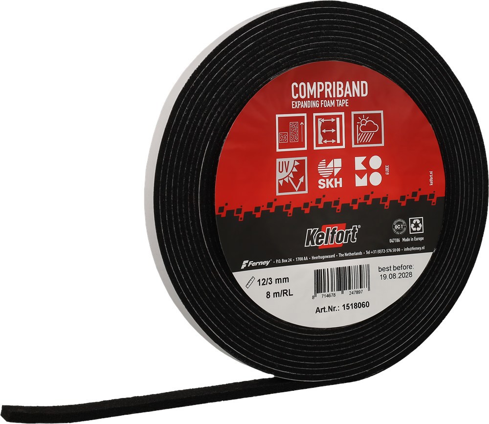 compriband antraciet kelfort
