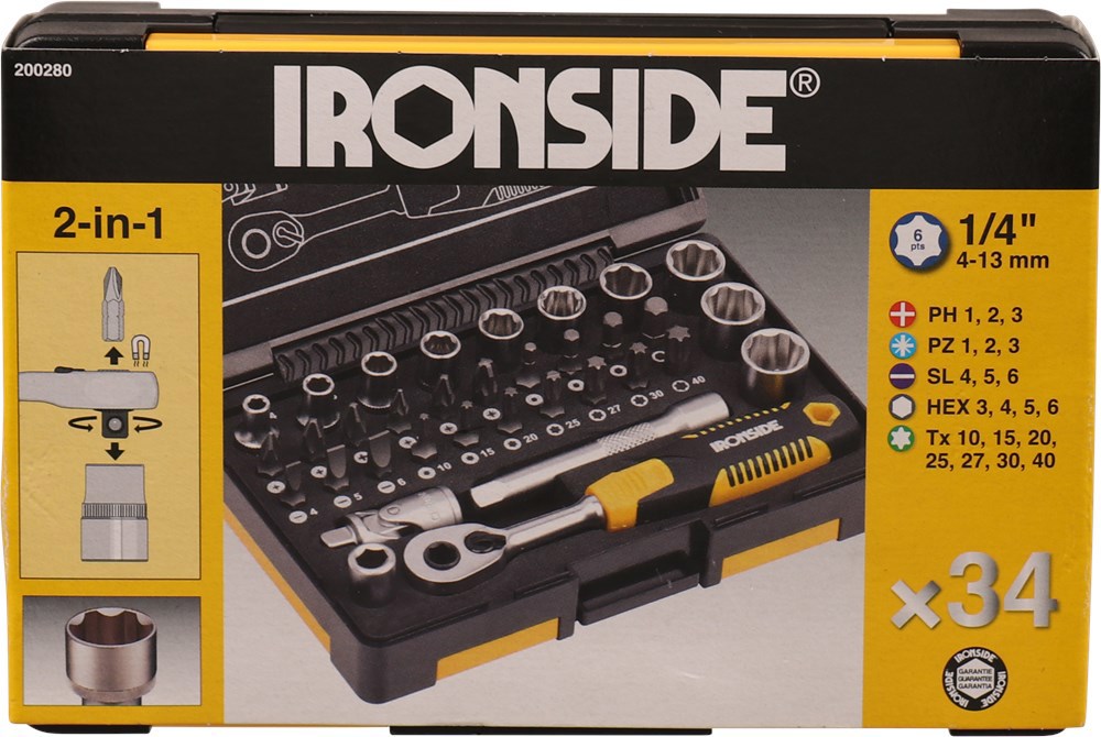 dopsleutel-/bitset ironside-6