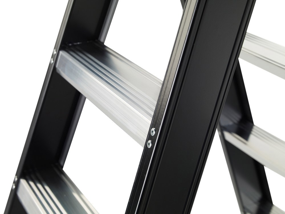 trapladder dubbel aluminium zwart altrex-4