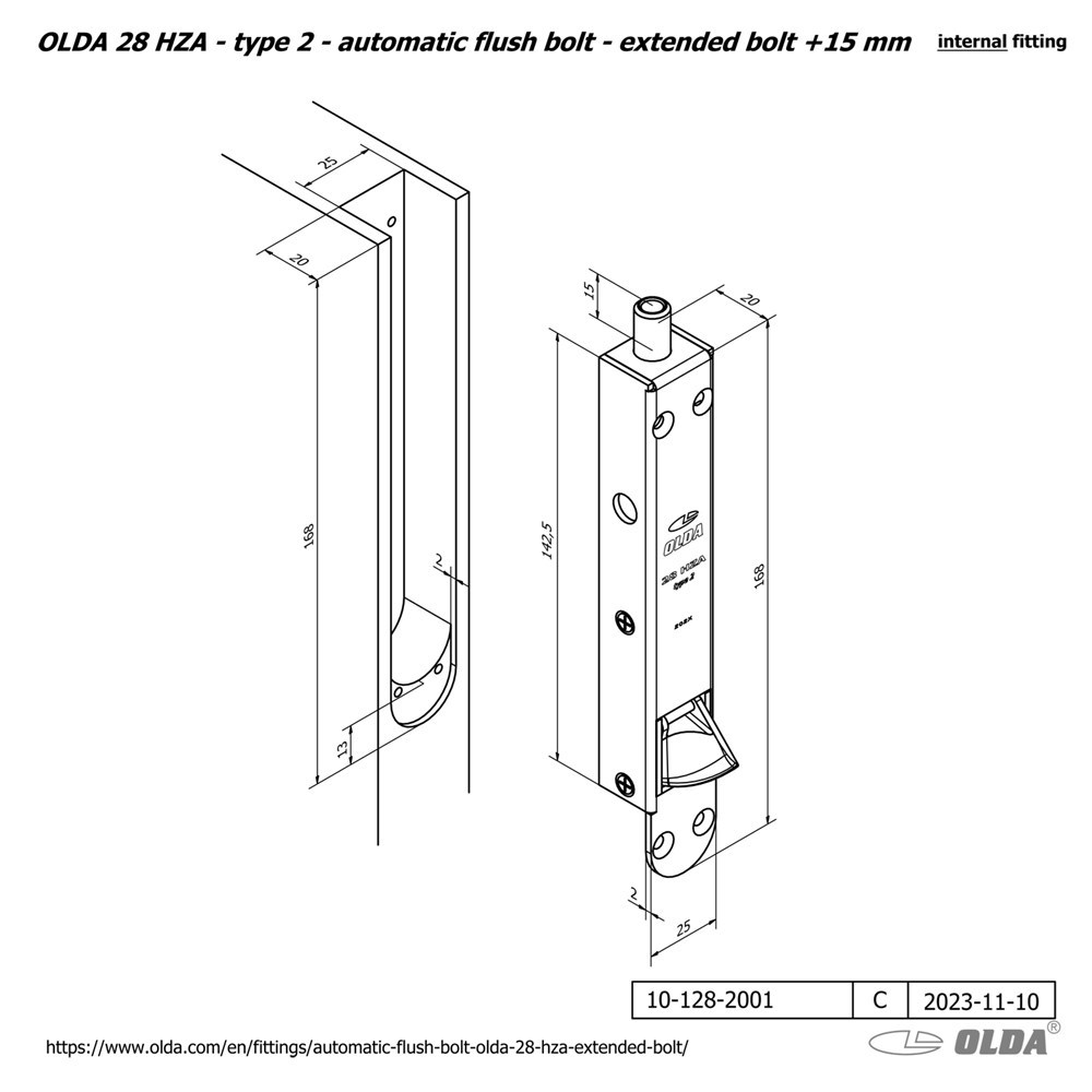 kantschuif verzinkt automatisch olda-3