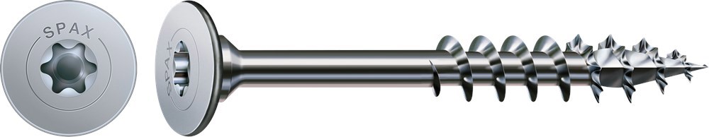 corpusschroef vernikkeld spax