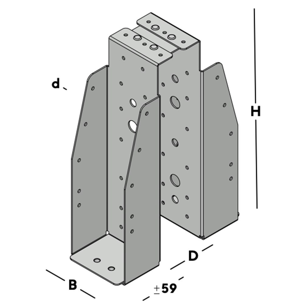 balkdrager gbs dubbel sv-4