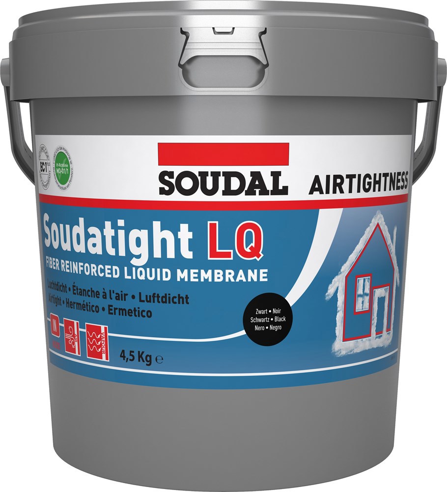 Afdichtcoating Soudal - SOUDATIGHT LQ BRUSH 4,5KG