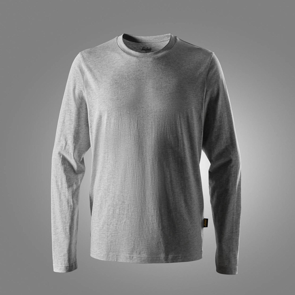 T-shirt lange mouw classic snickers-3