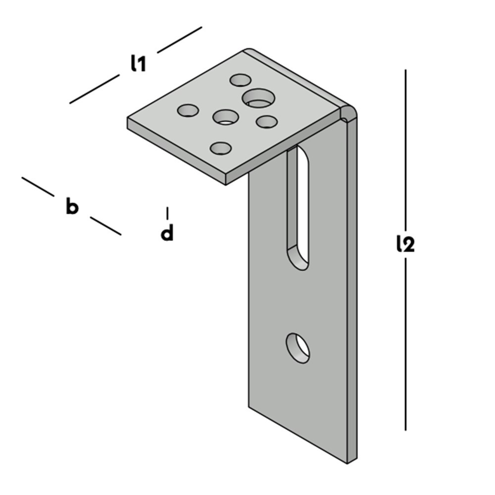 hoekanker zwaar zonder ril sv-3