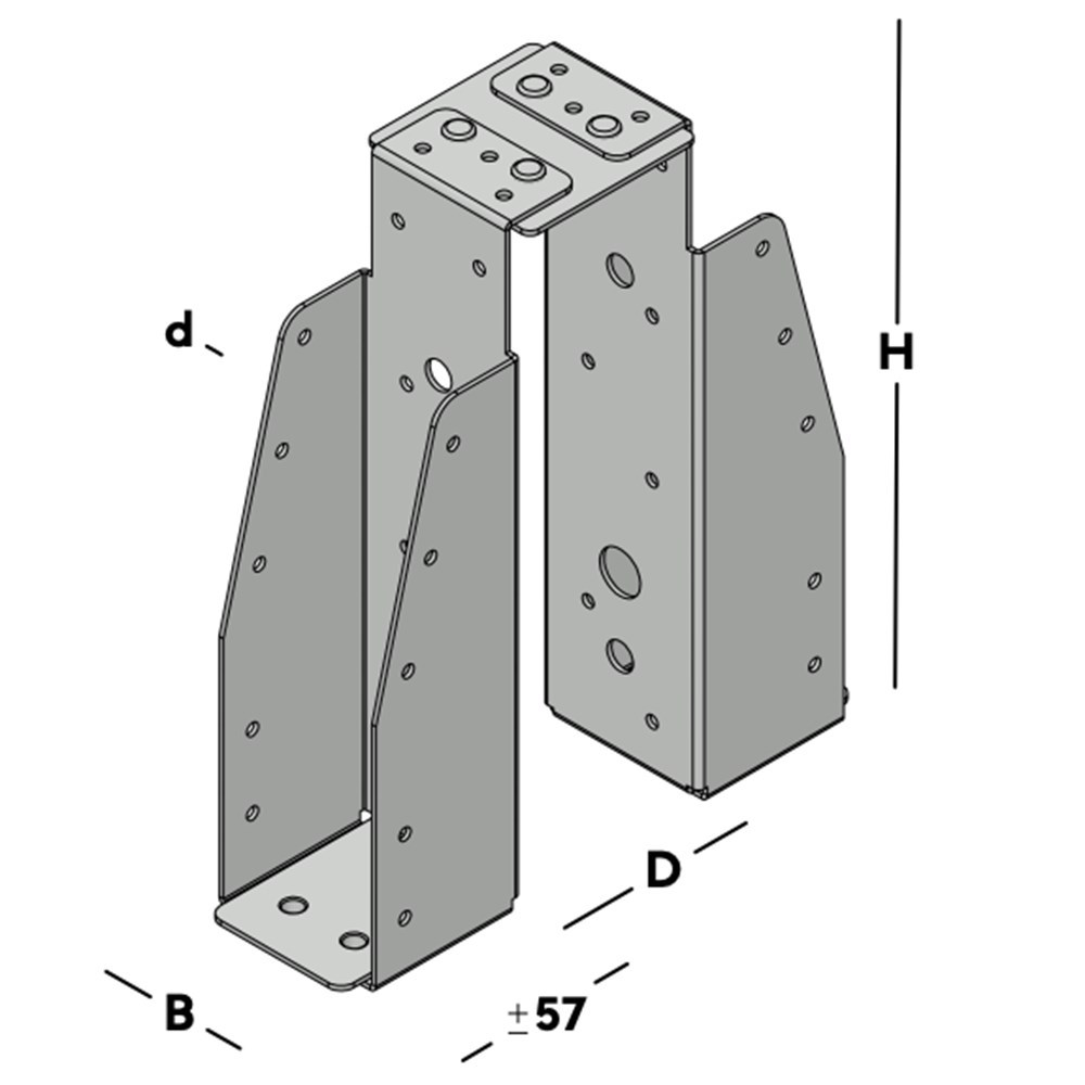 balkdrager gbs dubbel sv-4