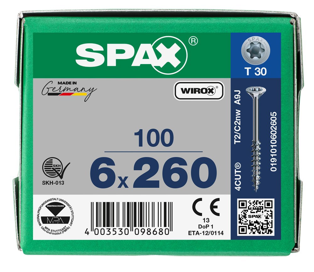 spaanplaatschroef wirox spax-7