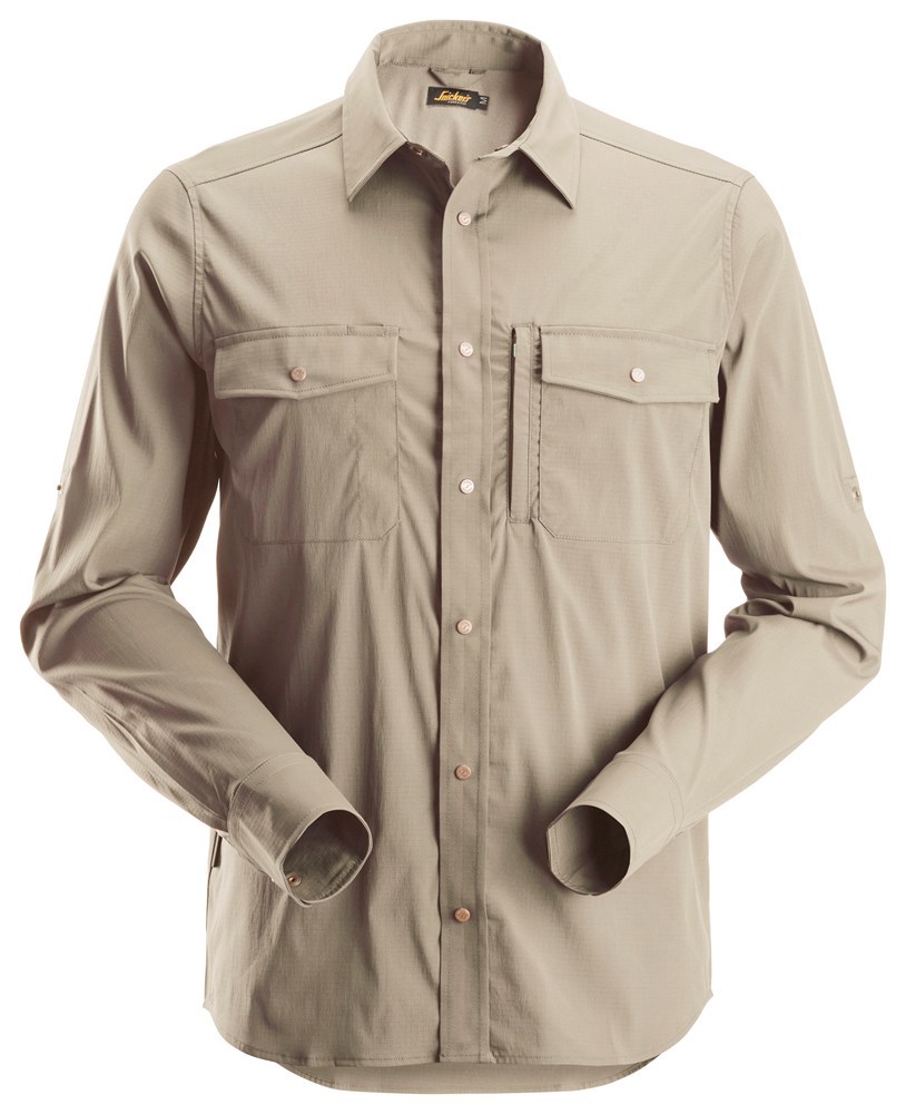 shirt lange mouwen litework snickers-7