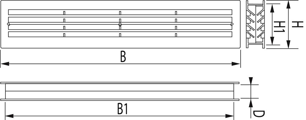 badkamerrooster kunststof weha-4