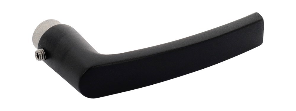 deurkruk gatdeel aluminium zwart oxloc