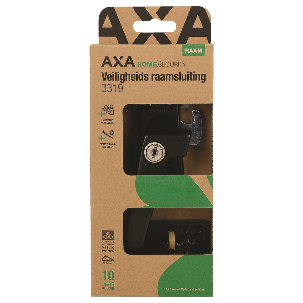 raamsluiting aluminium zwart axa-5