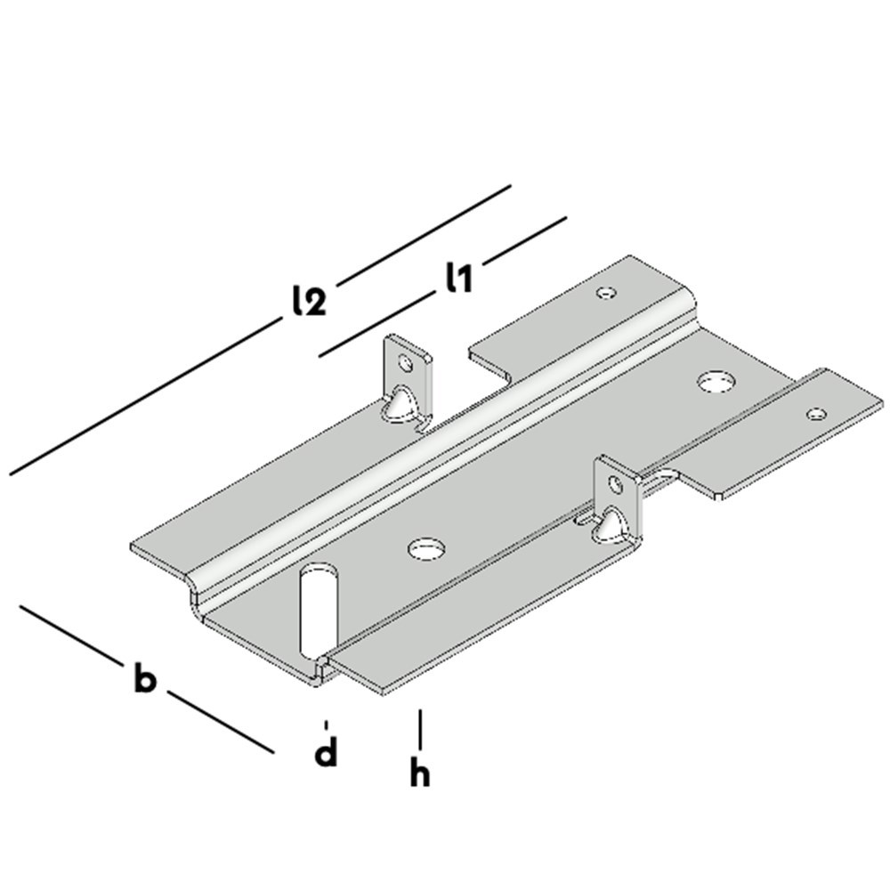 vloer hsb-strip met lip sv-4