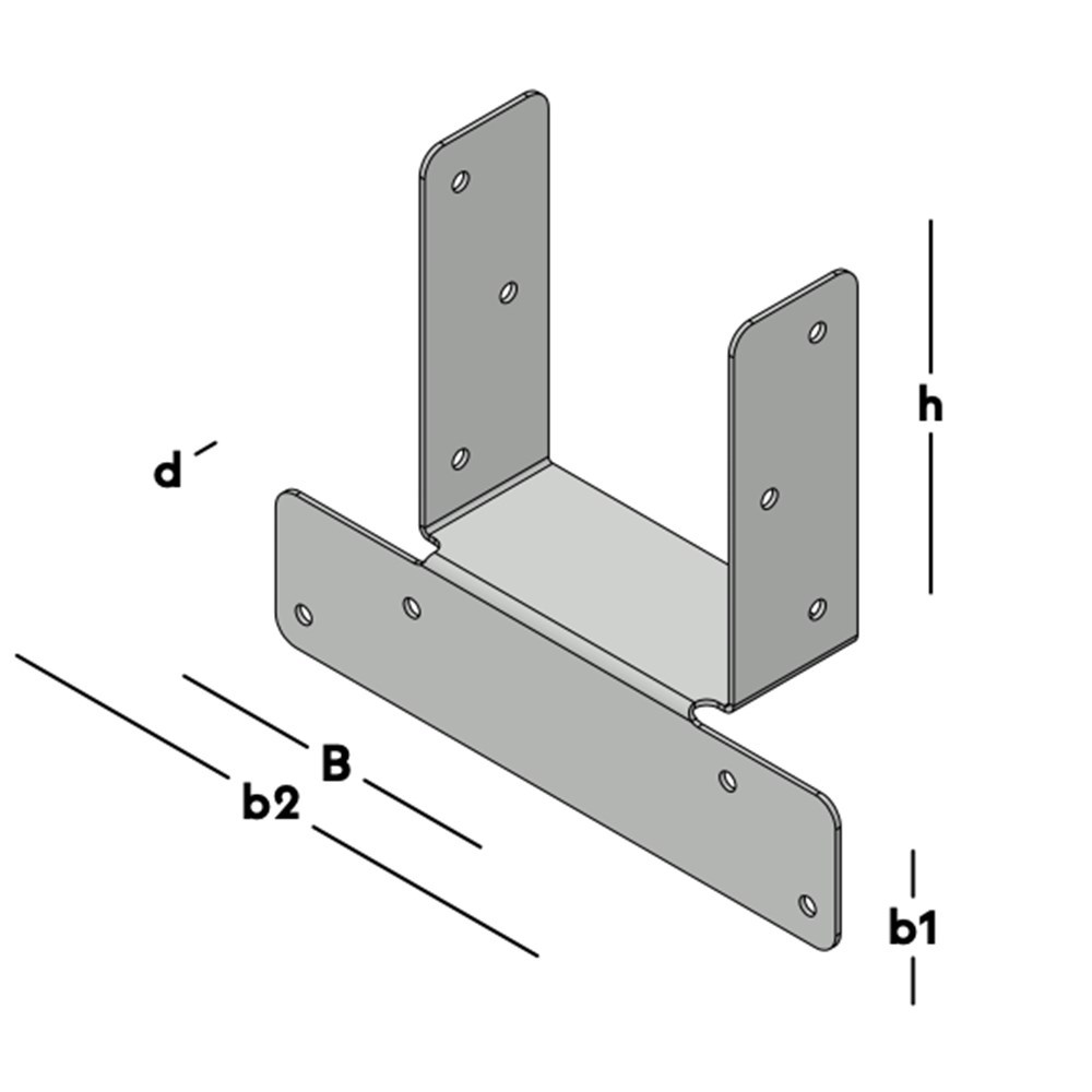 trussclip vertikaal sv-3