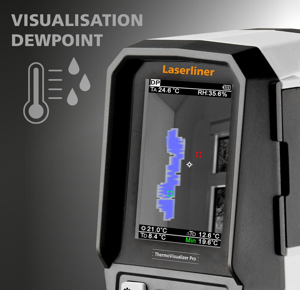 Accu Warmtebeeldcamera Laserliner - THERMIVISUALIZER PRO