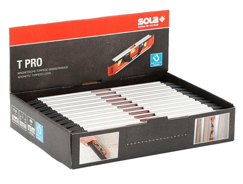 waterpas torpedo aluminium sola