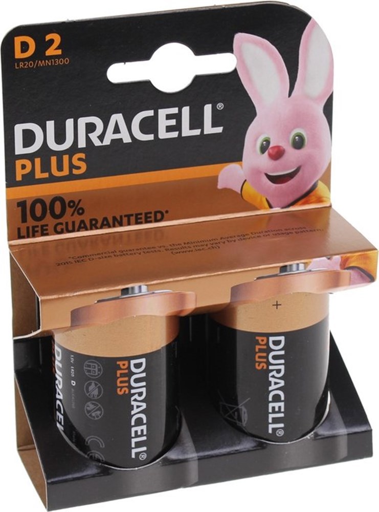batterijen staaf duracell pluspower-3