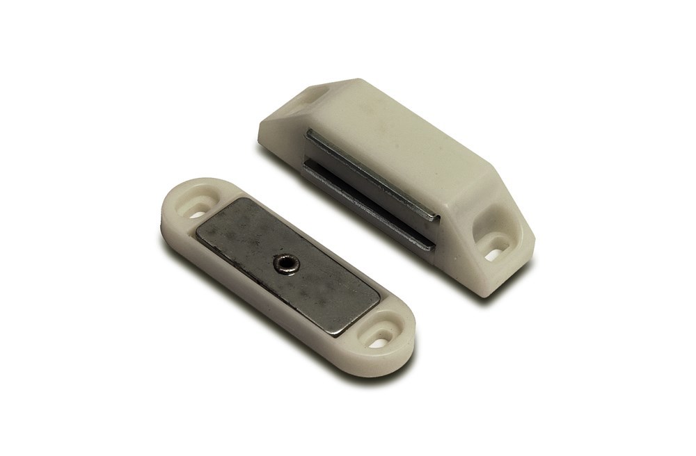 Magneetsnapper Kunststof Bruin - MC8803B 60X16MM 6KG