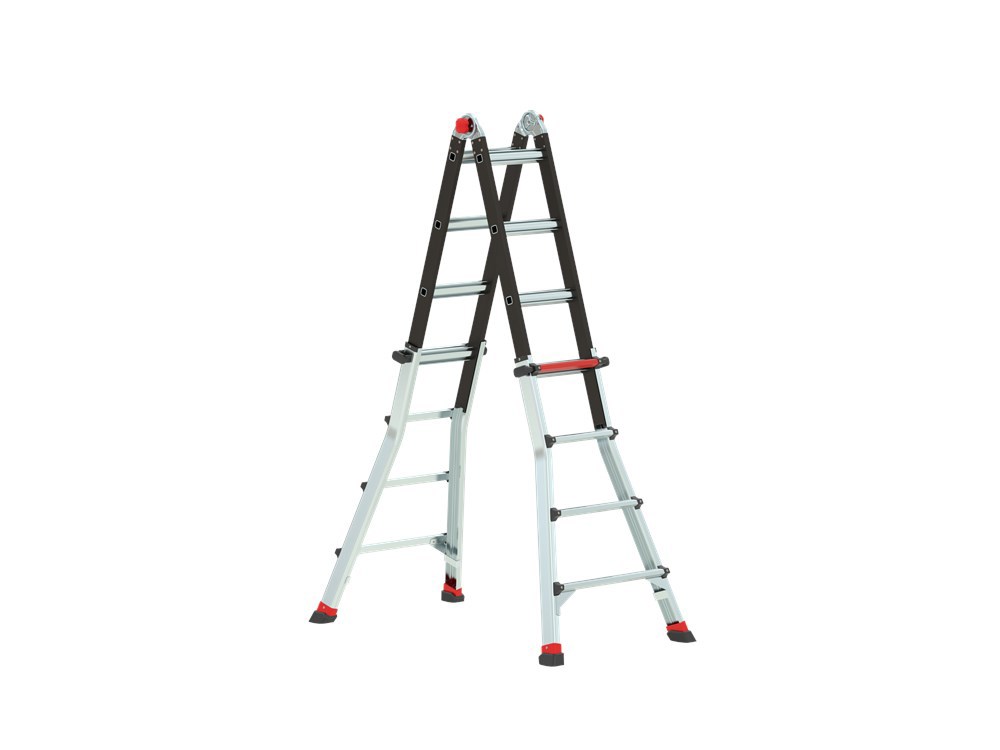 Vouwladder Aluminium Gecoat Altrex - VARITREX TELE PRO+ 4X 4 TREDEN