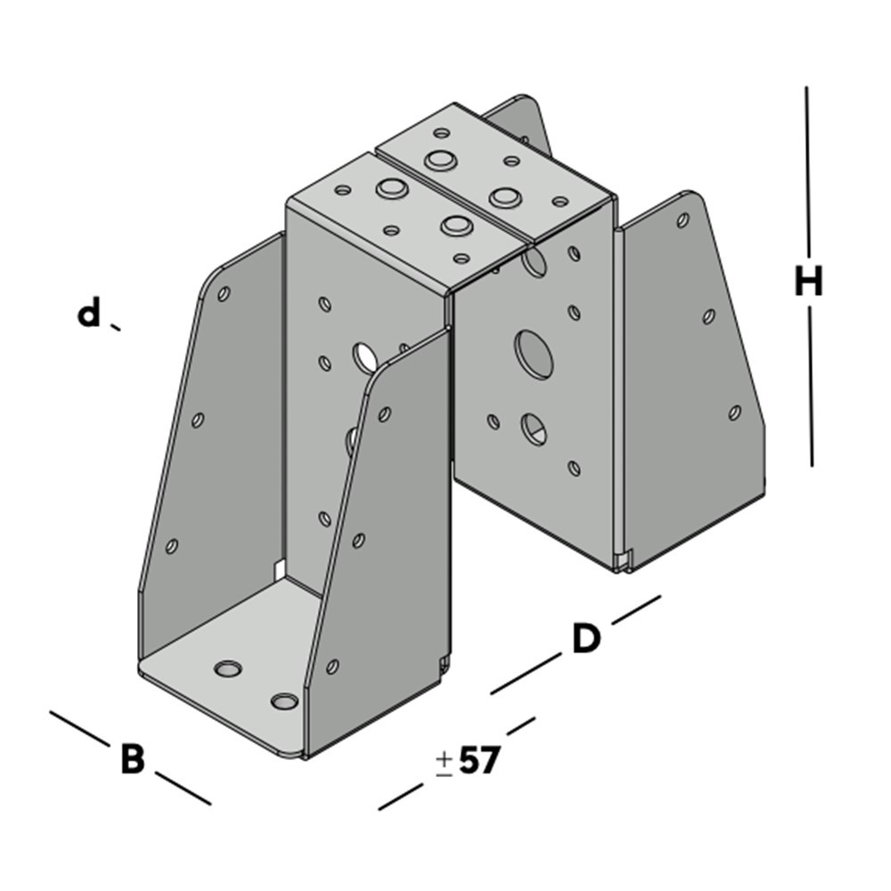 balkdrager gbs dubbel sv-6