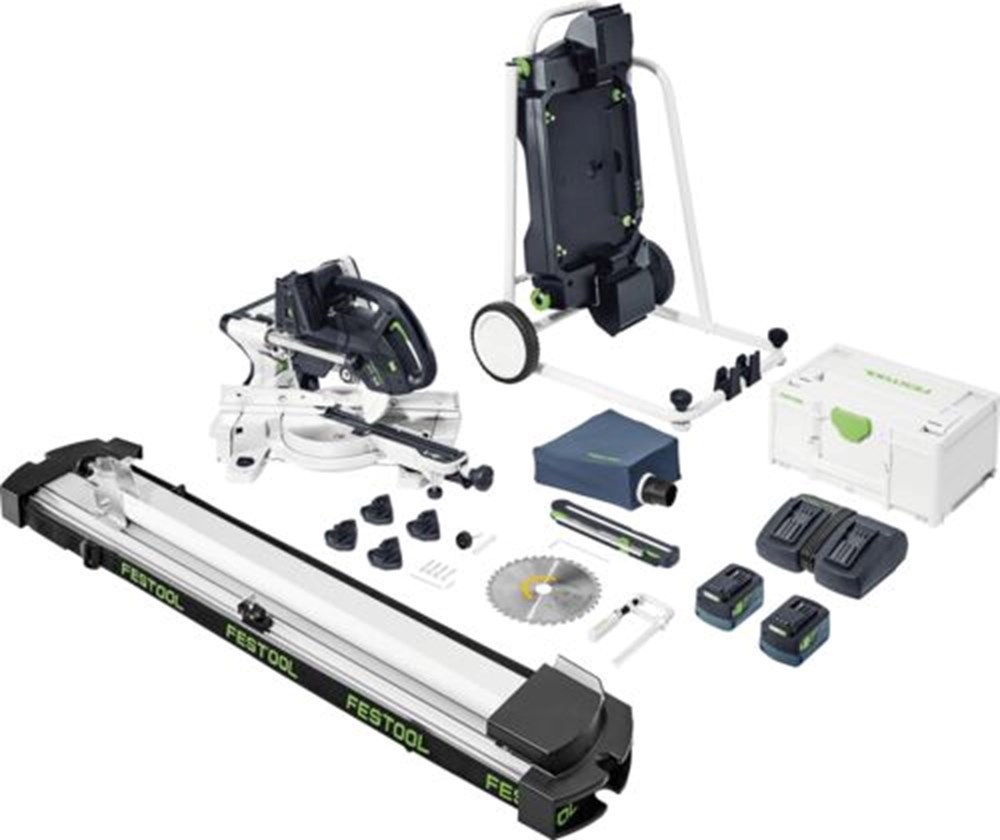 Accu Radiaal Afkortzaagmachine Festool - KSC60 5.0 I-UG-SET 18.0V