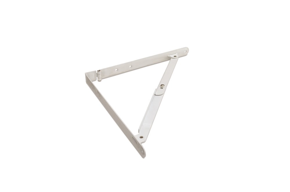 Plankdrager Staal Inklapbaar Wit - ES4130B 300X300MM