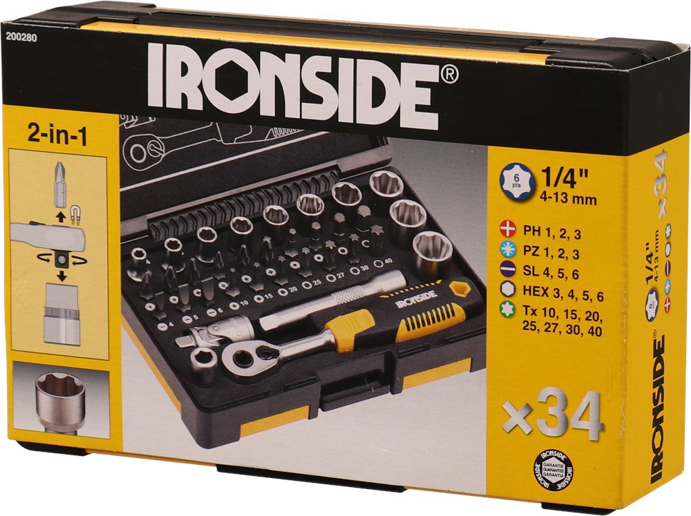 dopsleutel-/bitset ironside-5