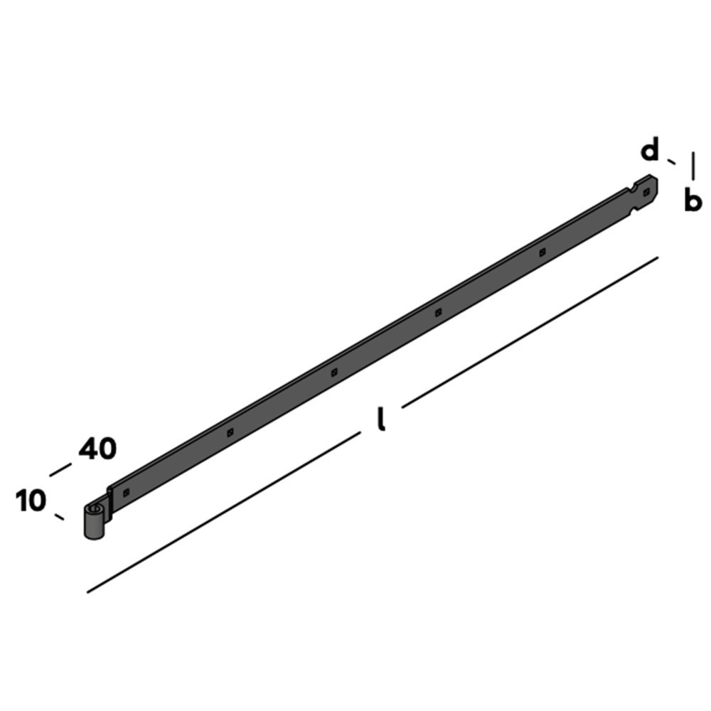 heng voor vlakwerk zwart epz-3