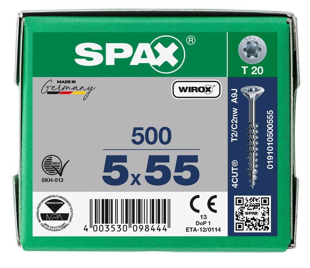 spaanplaatschroef wirox spax-7
