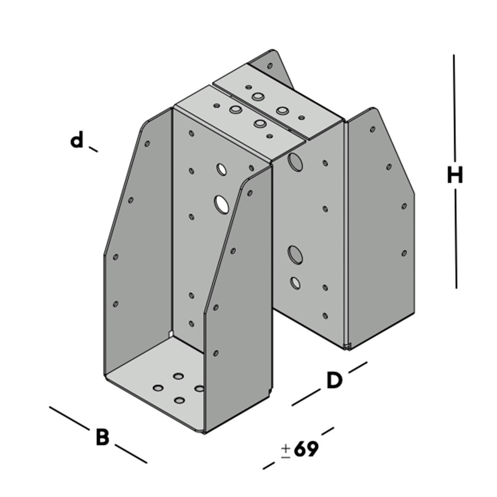 balkdrager gbs dubbel sv-5