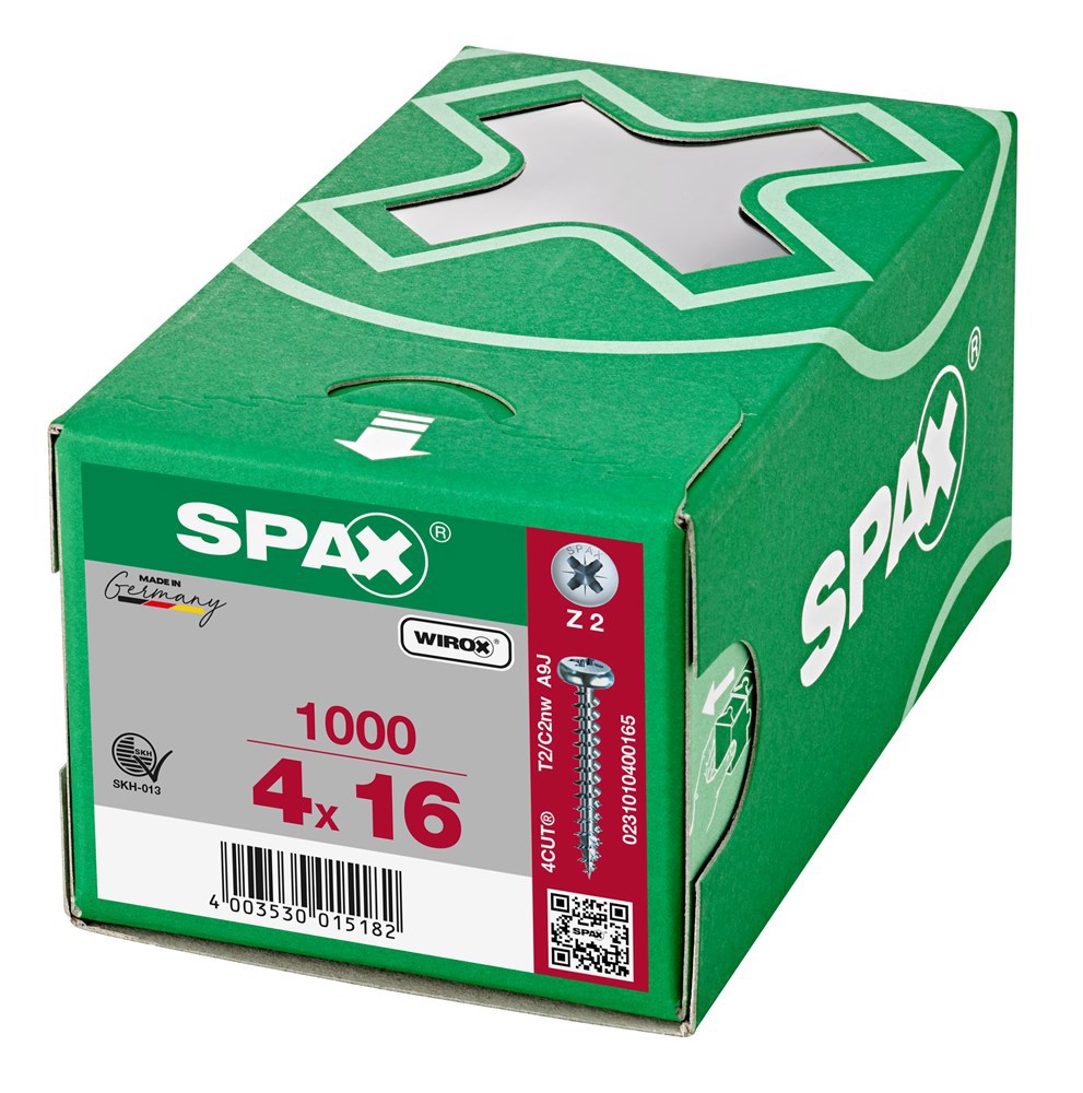 spaanplaatschroef wirox spax-6