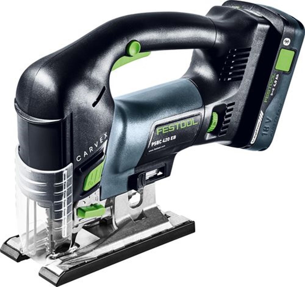 accu decoupeerzaagmachine beugel festool