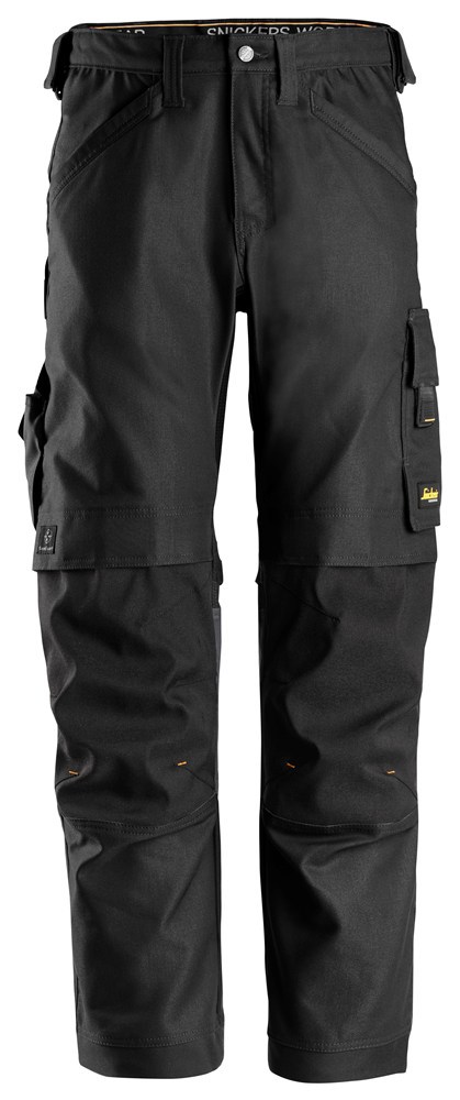 Werkbroek Canvas+ Snickers - 6324 ZWART 150