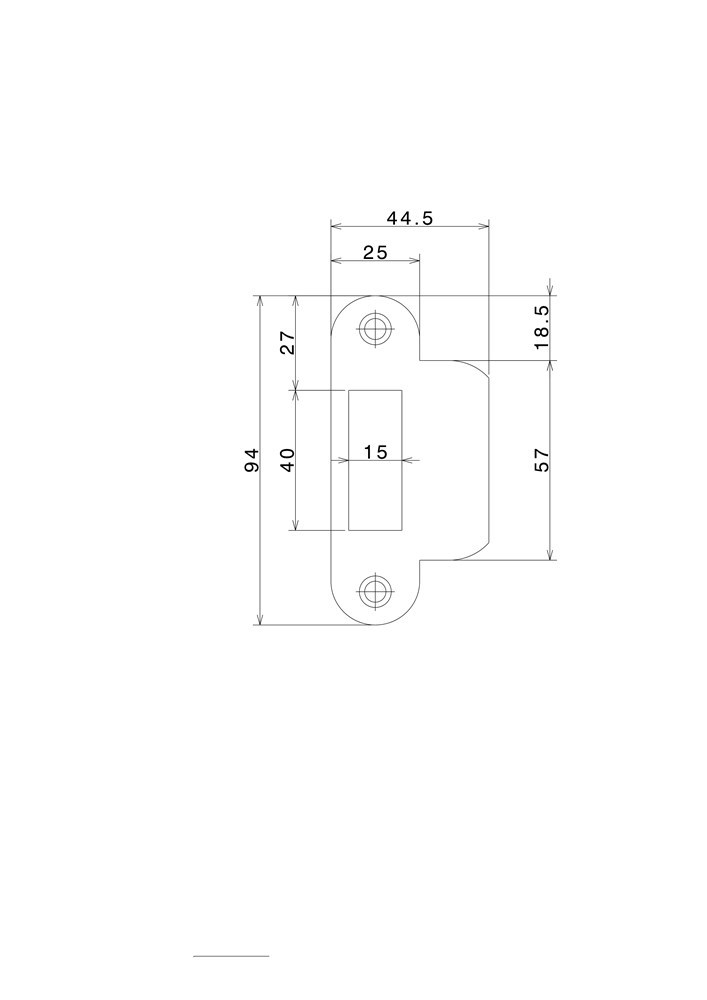 sluitplaat rvs nemef-3