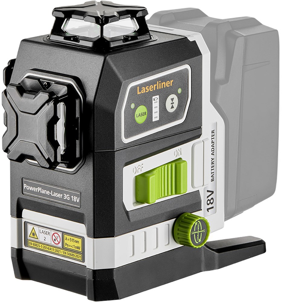 accu kruislijnlaser groen laserliner