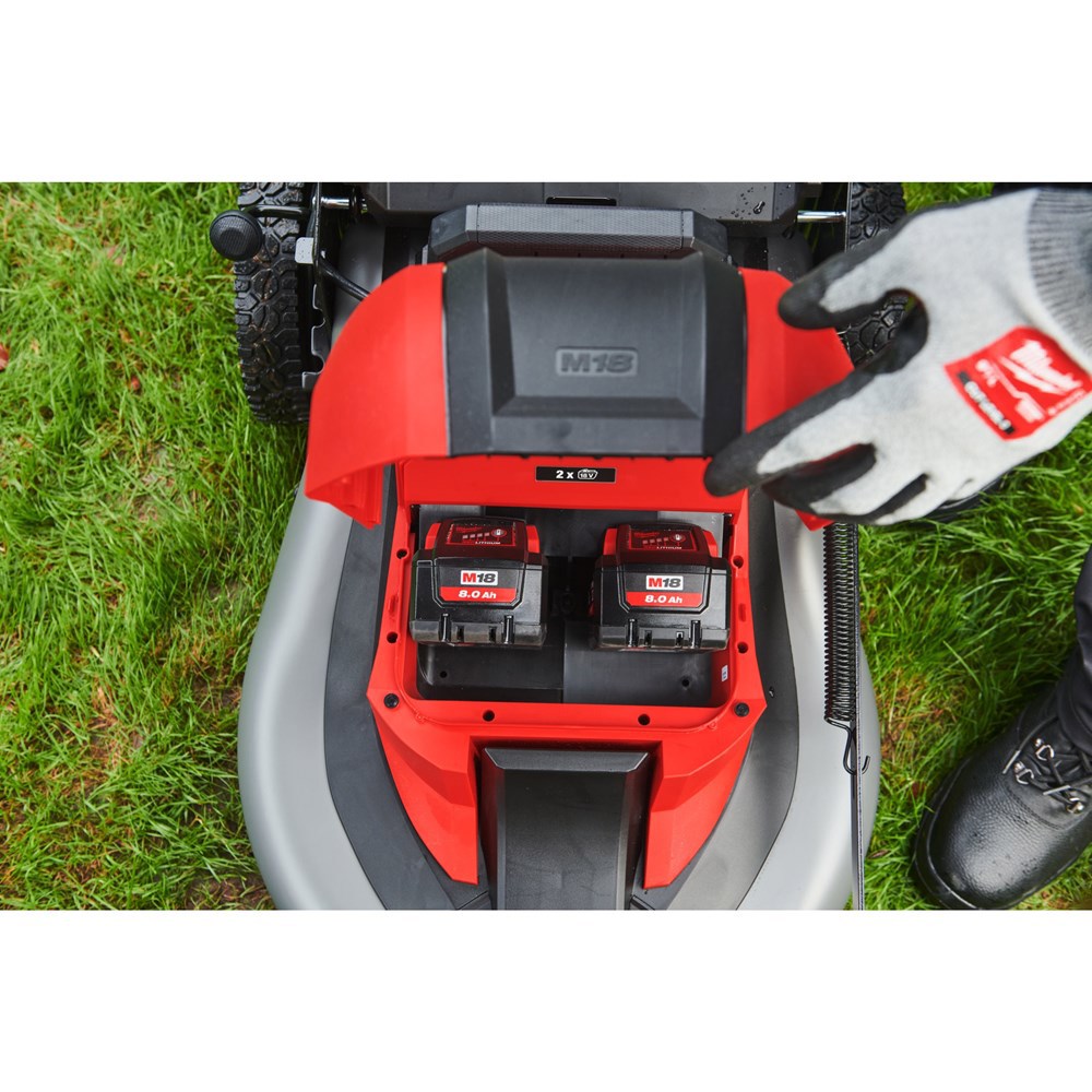 accu grasmaaier milwaukee 460mm-5
