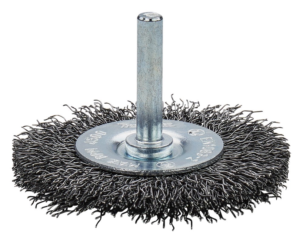 rondborstel staaldraad gegolfd makita