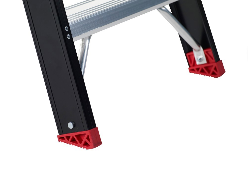 trapladder dubbel aluminium zwart altrex-7