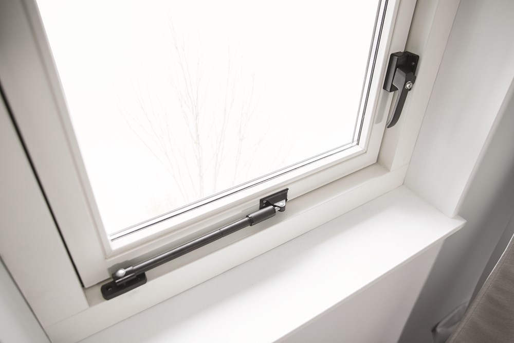 telescoop uitzetter zwart axa-6