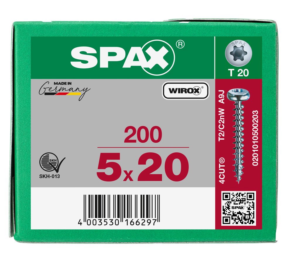 spaanplaatschroef wirox spax-7