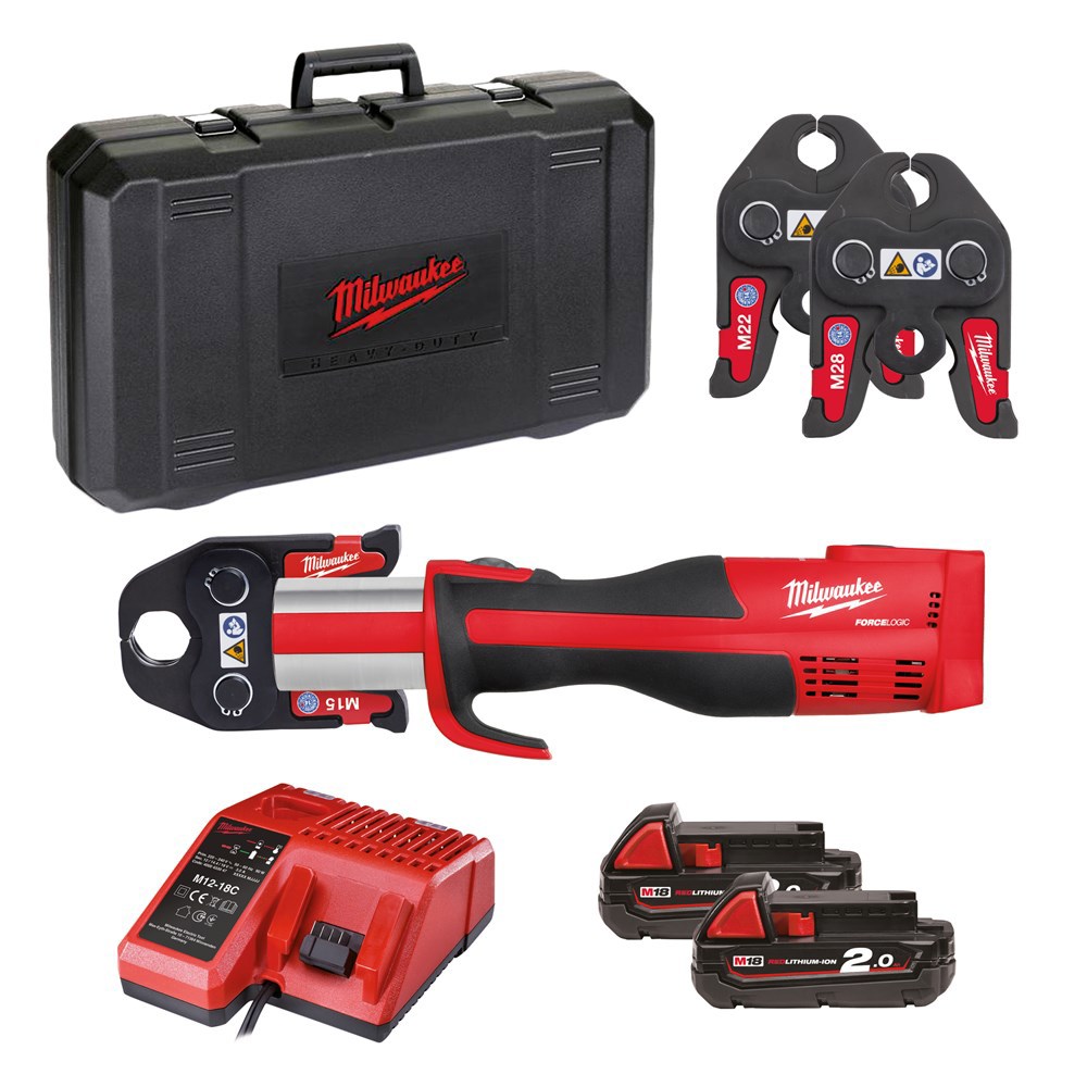 Accu Perstang Milwaukee - M18 BLHPT-202CM SET 18.0V