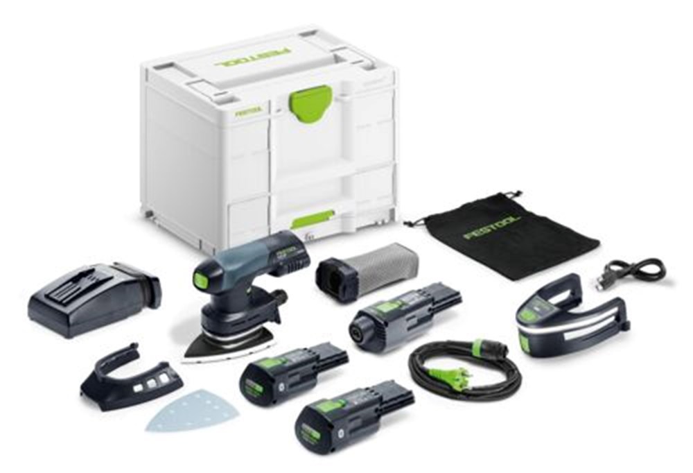 Accu Vlakschuurmachine Festool - DTSC400 3.0 I-SET 18.0V
