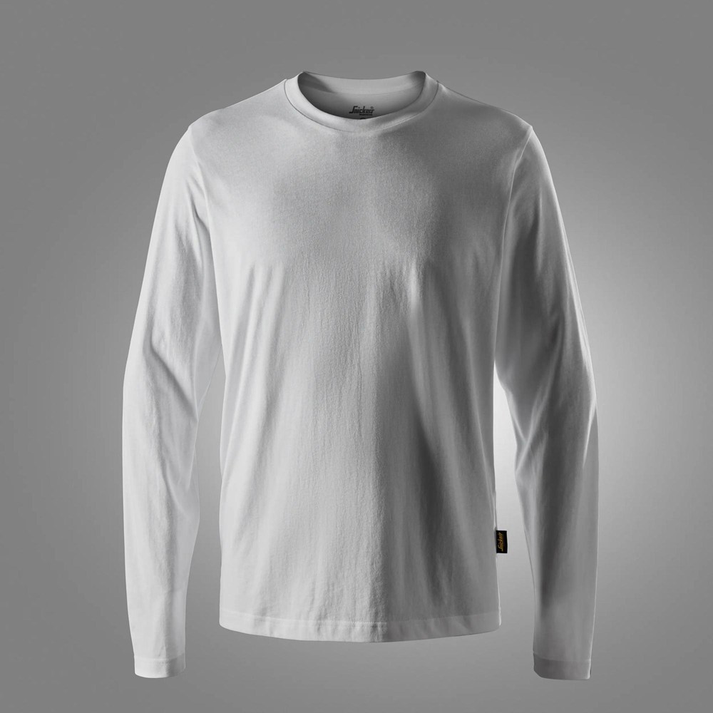 T-shirt lange mouw classic snickers-4