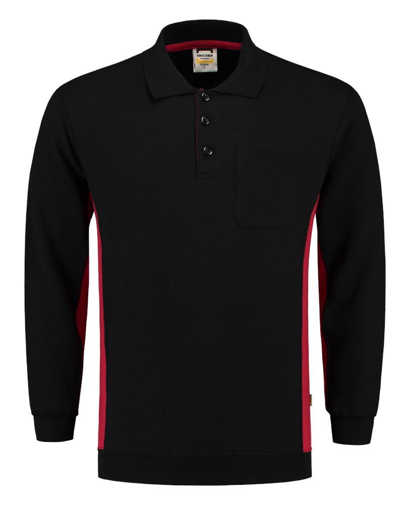 polosweater bicolor borstzak tricorp-3
